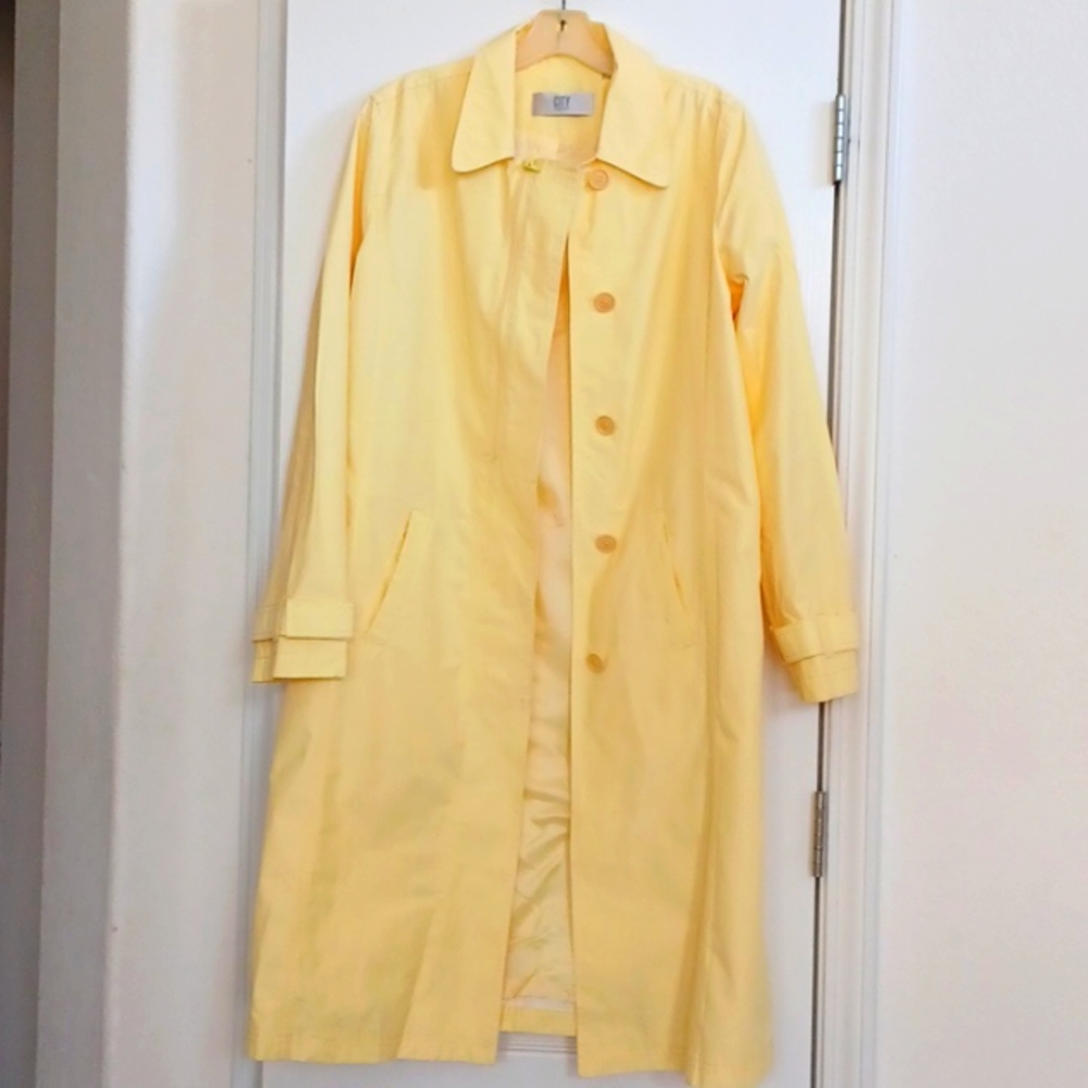 Vintage DKNY City Trench Coat!
